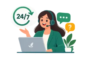 24/7 Hỗ trợ