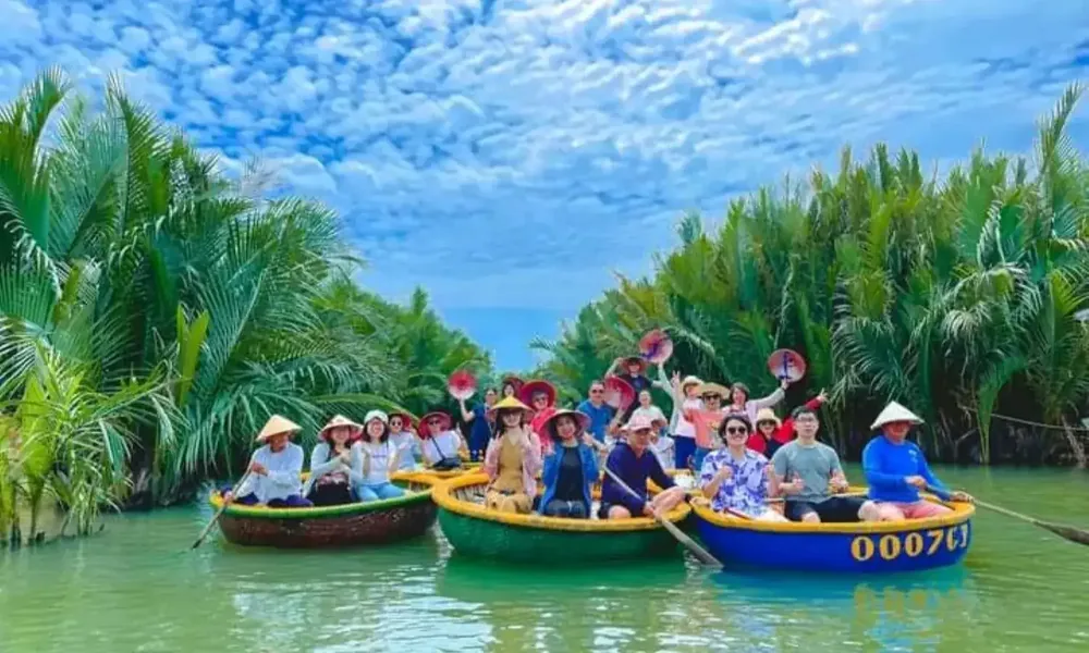 Vé Thuyền Thúng Rừng Dừa Bảy Mẫu Hội An