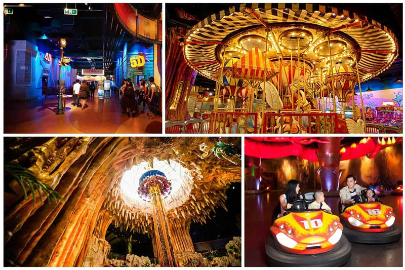Trải nghiệm các trò chơi thú vị tại Fantasy Park 