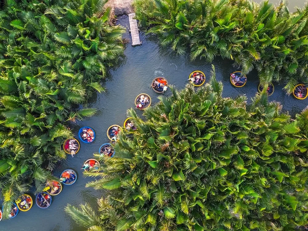 Vé Thuyền Thúng Rừng Dừa Bảy Mẫu Hội An