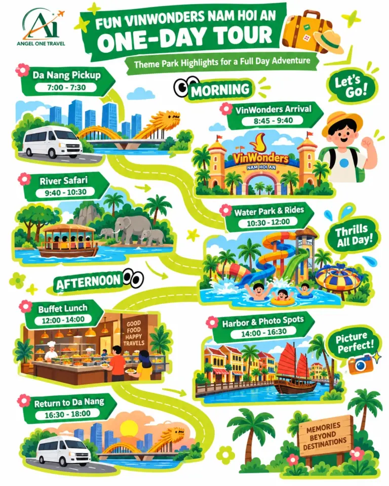 TOUR VINWONDERS NAM HỘI AN – 1 NGÀY