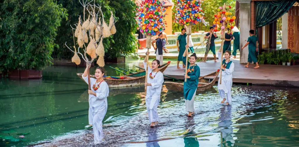 Đoàn khách trong chương trình du lịch